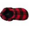 imageCrocs unisexchild Classic Cozzzy SlippersBuffalo PlaidBlackVarsity Red