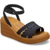 imageCrocs womens Brooklyn Ankle Strap WedgesBlack