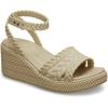 imageCrocs womens Brooklyn Ankle Strap WedgesChai