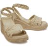imageCrocs womens Brooklyn Ankle Strap WedgesChai