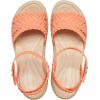 imageCrocs womens Brooklyn Ankle Strap WedgesGrapefruit