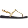imageCrocs womens Miami Thong SandalMetallic Black