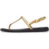 imageCrocs womens Miami Thong SandalMetallic Black