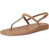 imageCrocs womens Miami Thong SandalMilk Chocolate