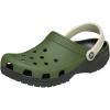 imageCrocs Unisex Adult Classic Retro Sport Slip On ClogsArmy Green