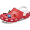 imageCrocs UnisexChild Sonic The Hedgehog Classic Clogs Kids and Toddler ShoesRed