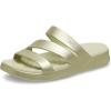 imageCrocs Womens Getaway Strappy SandalsChampagne Metallic