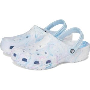 imageCrocs Unisex Adult Classic Marbled TieDye ClogsOxygen Swirl