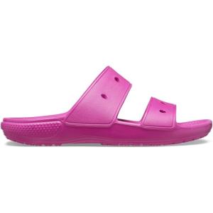 imageCrocs UnisexAdult Classic TwoStrap Slide SandalsFuchsia Fun