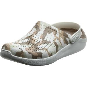 imageCrocs UnisexAdult Mens and Womens Literide ClogAlmost White Camo