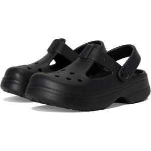 imageCrocs UnisexChild Classic Mary Jane Clogs Little KidBig KidBlack