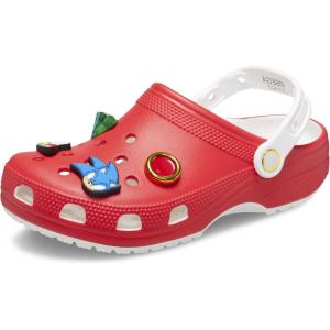 imageCrocs UnisexChild Sonic The Hedgehog Classic Clogs Kids and Toddler ShoesRed