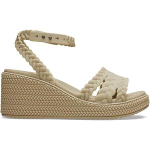 imageCrocs womens Brooklyn Ankle Strap WedgesChai