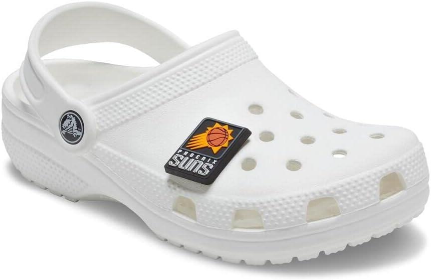 imageCrocs UnisexAdult Jibbitz Shoe Charms  NBA Basketball Team Shoe Charm Singles Sports Charms for Boys and GirlsPhoenix Suns