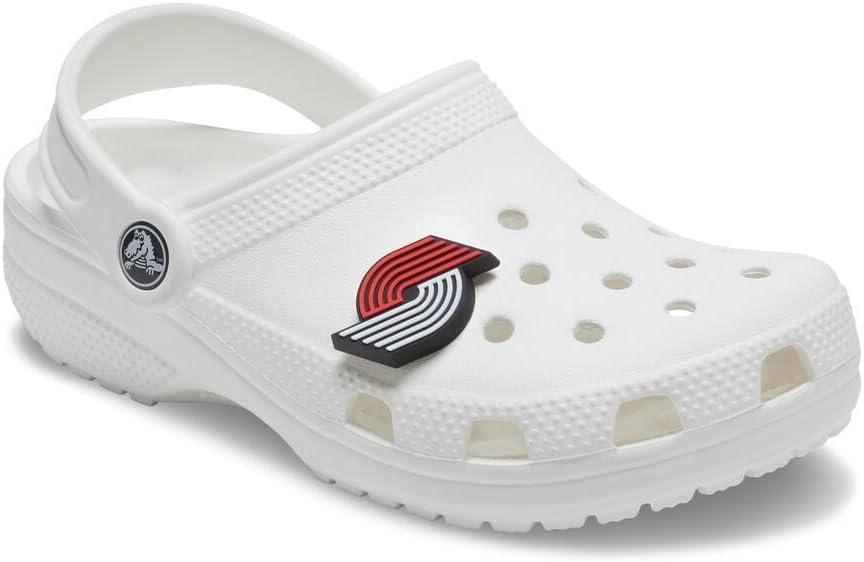 imageCrocs UnisexAdult Jibbitz Shoe Charms  NBA Basketball Team Shoe Charm Singles Sports Charms for Boys and GirlsPortland Trailblazers