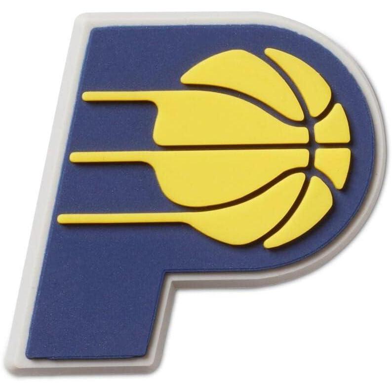 imageCrocs UnisexAdult Jibbitz Shoe Charms  NBA Basketball Team Shoe Charm Singles Sports Charms for Boys and GirlsIndiana Pacers
