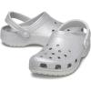 imageCrocs UnisexAdult Classic Glitter ClogsSilver Glitter