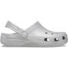 imageCrocs UnisexAdult Classic Glitter ClogsSilver Glitter