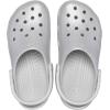imageCrocs UnisexAdult Classic Glitter ClogsSilver Glitter