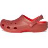 imageCrocs UnisexAdult Classic Glitter ClogsStarfish