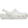 imageCrocs UnisexAdult Classic Glitter ClogsWhite