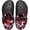 imageCrocs UnisexAdult Classic Lined ClogBlackRed