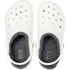 imageCrocs UnisexAdult Classic Lined ClogWhiteGrey
