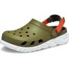 imageCrocs UnisexAdult Duet Max II ClogAloe