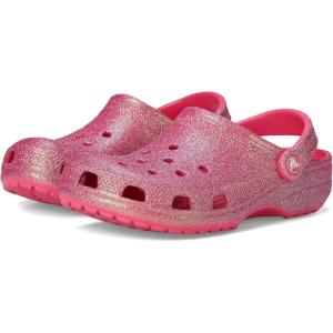 imageCrocs UnisexAdult Classic Glitter ClogsDragon Fruit