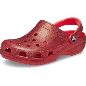 imageCrocs UnisexAdult Classic Glitter ClogsFlame
