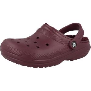 imageCrocs UnisexAdult Classic Lined ClogGarnet