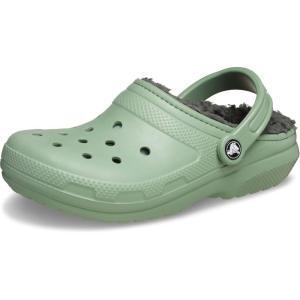 imageCrocs UnisexAdult Classic Lined ClogMossMulti