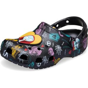 imageCrocs UnisexChild Jack Skellington Nightmare Before Christmas Classic Clogs Little KidBig KidMulti