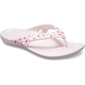 imageCrocs Womens Kadee II Flip FlopsFlamingoBarely Pink