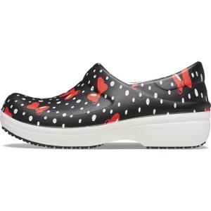 imageCrocs Womens Neria Pro II Clogs Slip Resistant Work Shoes for WomenMinnie Bows