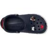 imageCrocs BabyGirls Disney Mickey Minnie Mouse Clogs Little KidBig KidNavyMickey Jibbitz