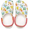 imageCrocs Kids Classic ClogsWhiteMulti