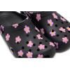 imageCrocs UnisexChild Classic Graphic ClogBlackFlowers