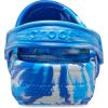 imageCrocs UnisexChild Classic Watercolor Marbled Clog KBlue BoltMulti