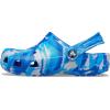 imageCrocs UnisexChild Classic Watercolor Marbled Clog KBlue BoltMulti