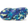 imageCrocs UnisexChild Classic Watercolor Marbled Clog KNavyTurbo Teal