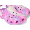 imageCrocs UnisexChild Classic Watercolor Marbled Clog KPink CrushMulti Glow in the Dark