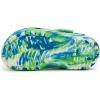 imageCrocs UnisexChild Classic Watercolor Marbled Clog KPrep BlueMulti Glow in the Dark