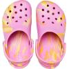 imageCrocs UnisexChild Classic Watercolor Marbled Clog KTaffy PinkMulti