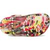 imageCrocs UnisexChild Classic Watercolor Marbled Clog KVarsity RedMulti