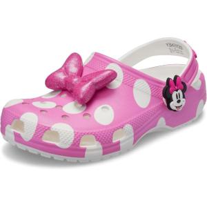 imageCrocs BabyGirls Disney Mickey Minnie Mouse Clogs Little KidBig KidMinnie