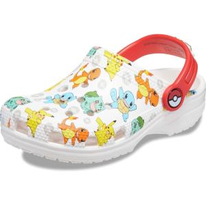 imageCrocs Kids Classic ClogsWhiteMulti