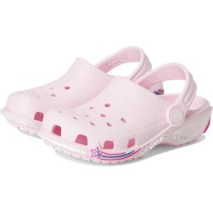 imageCrocs UnisexChild Classic Graphic ClogPink Milk 1