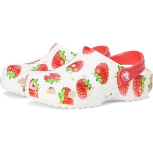 imageCrocs UnisexChild Classic Graphic ClogWhite