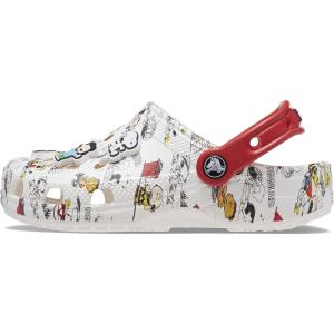 imageCrocs UnisexChild Classic Peanuts Snoopy ClogWhiteMulti